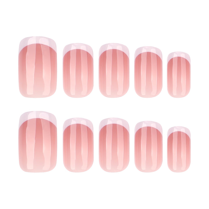 Elegant French Manicure Nail Art Kalsten