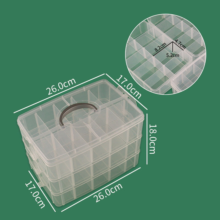 Multi-Section Craft Storage Box Kalsten