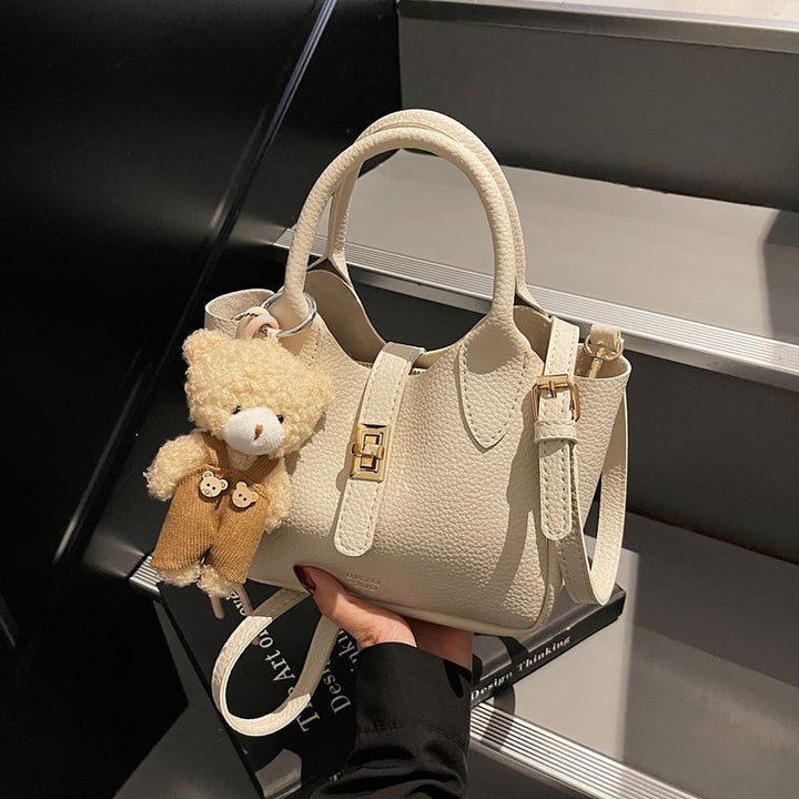 Elegant Textured Mini Handheld Tote Kalsten