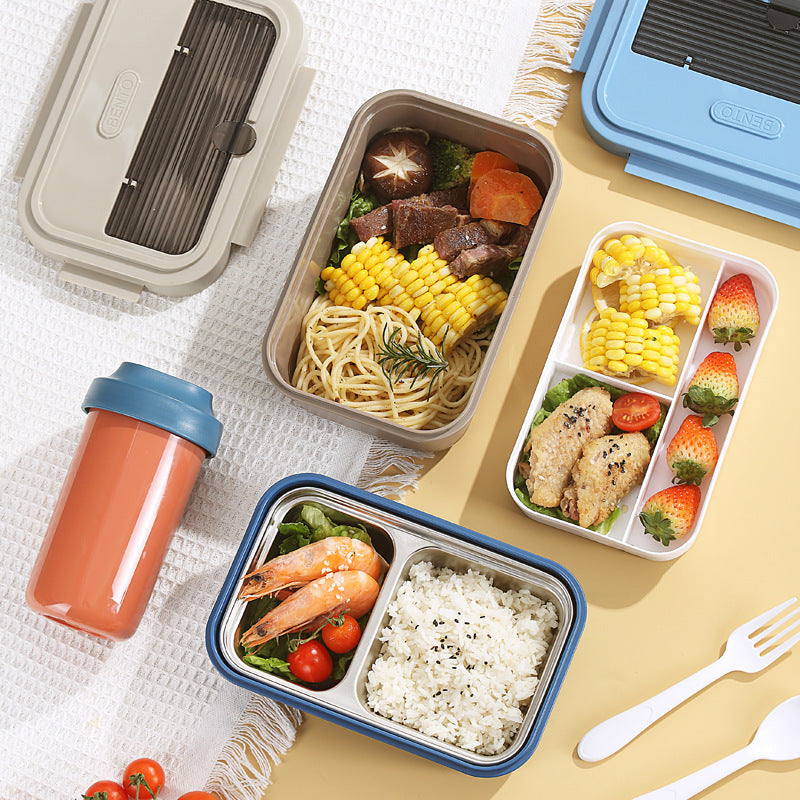 Premium Two-Section Bento Box