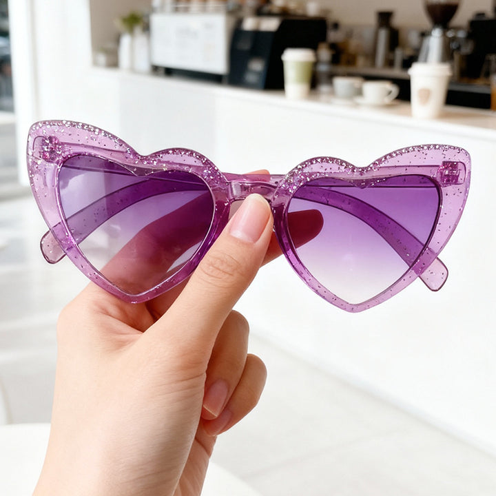 Vintage Heart-Frame Sunglasses Kalsten