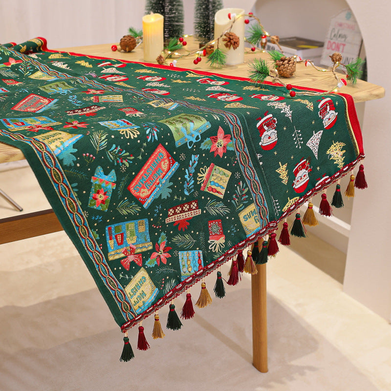 Festive table runner Kalsten