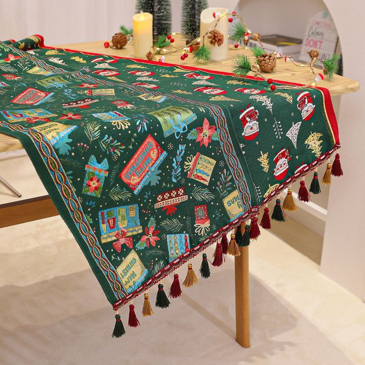 Festive table runner Kalsten
