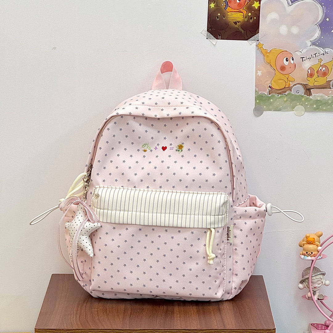 Casual Star-Printed Backpack Kalsten