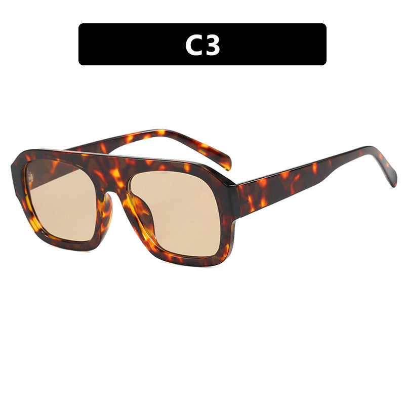 Women's oversized sunglasses with distinctive rectangular frame Kalsten