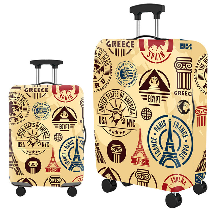 Artistic Travel Hard Shell Suitcase Kalsten