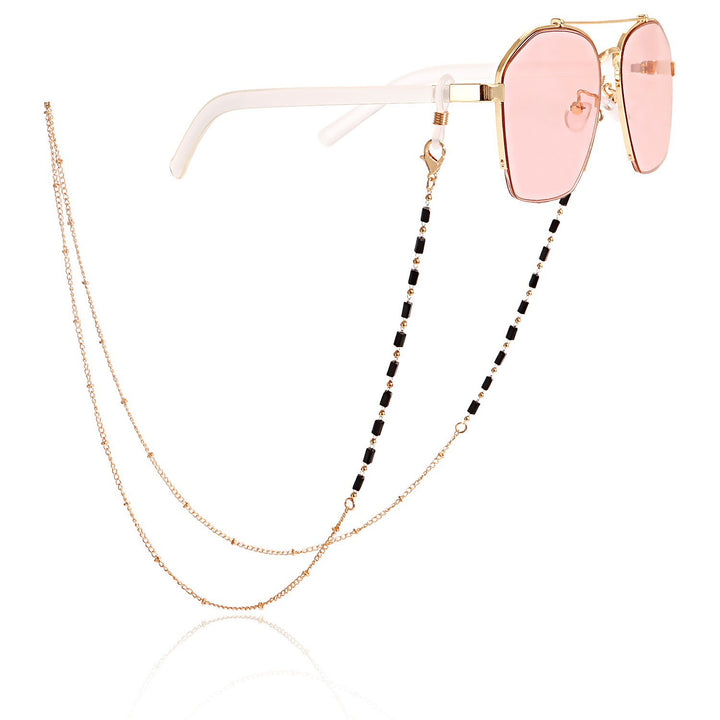 Stylish Sunglasses with Decorative Chain Kalsten