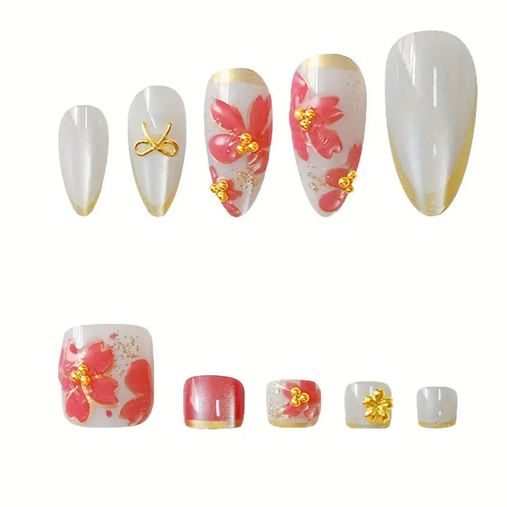 Floral Artistry Nail Set Kalsten