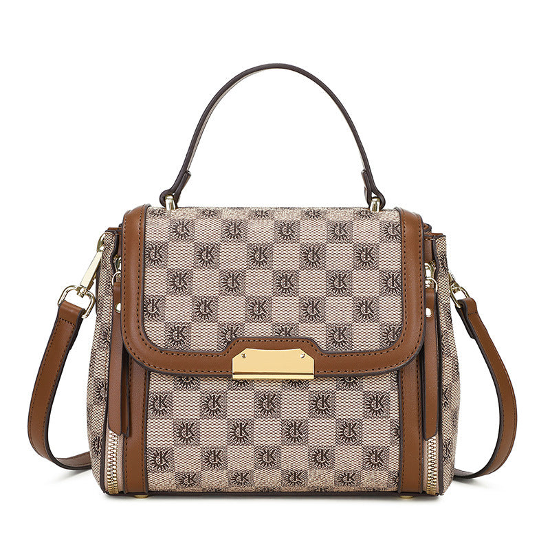 Chic Structured Handheld Shoulder Bag