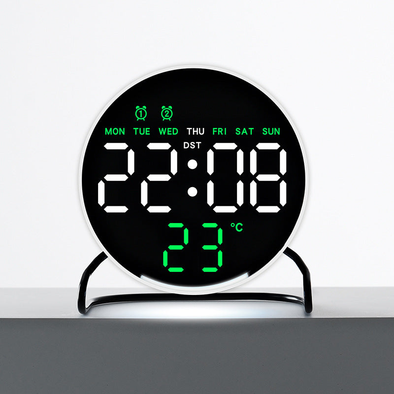 Digital alarm clock with temperature and calendar display Kalsten