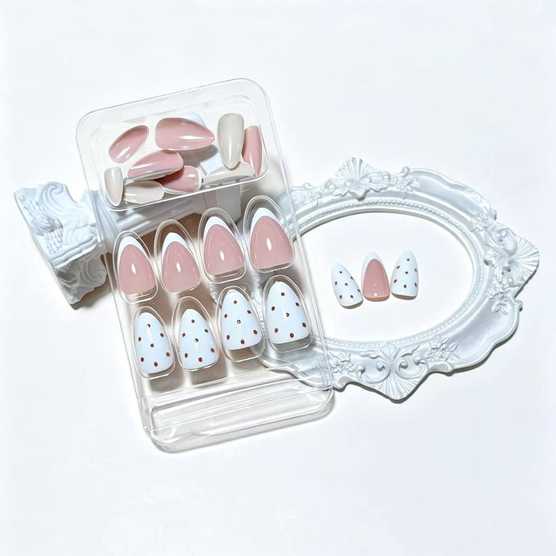 Creative Polka Dot Press-On Nail Tips Kalsten