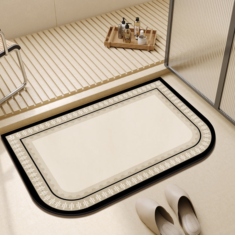 Soft Cloud-Shaped Bath Mat