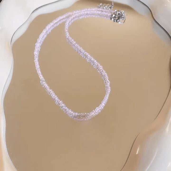Handcrafted Beaded Choker Necklace Kalsten