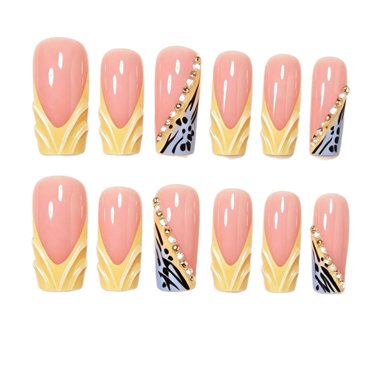 Glamorous Stiletto Press-On Nail Art Set Kalsten