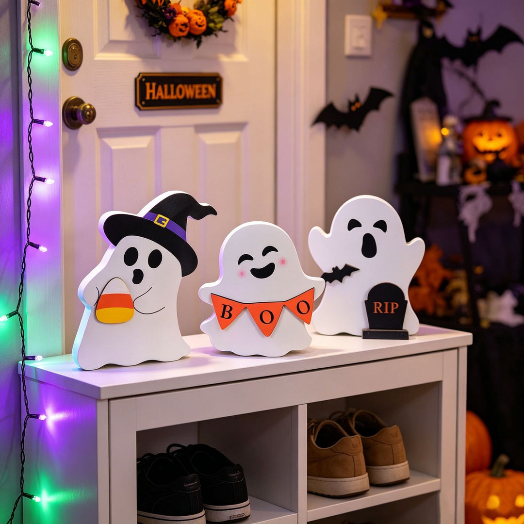 Decorative Halloween Ghost Figure