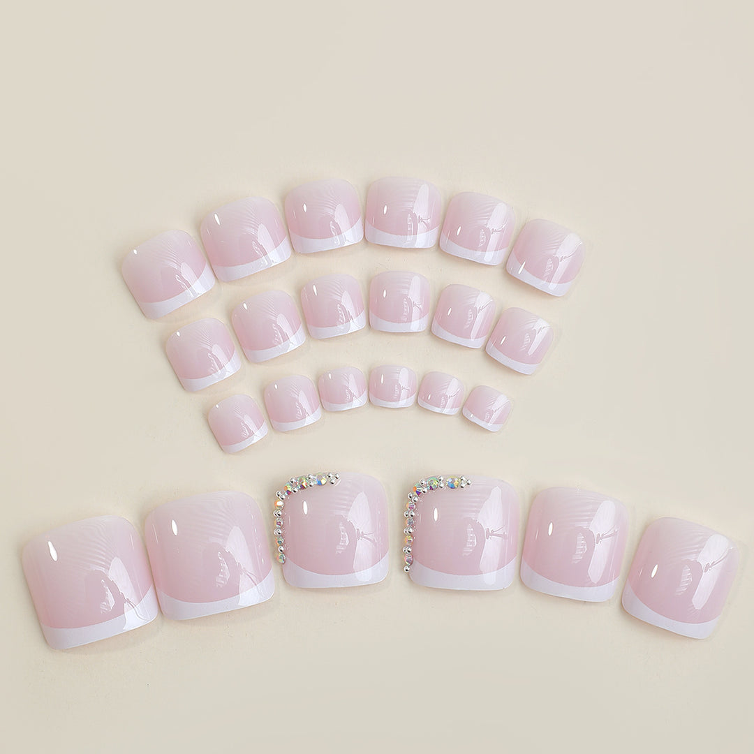 Premium Press-On Nail Set with Elegant Design Elements Kalsten
