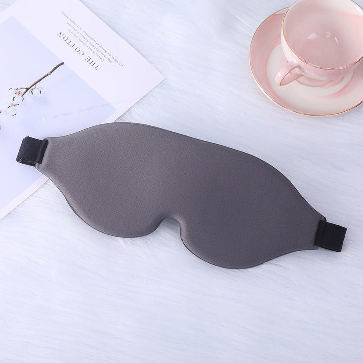 Unisex nan ergonomic 3D sleep mask with contoured eye cavities and adjustable comfort band Kalsten