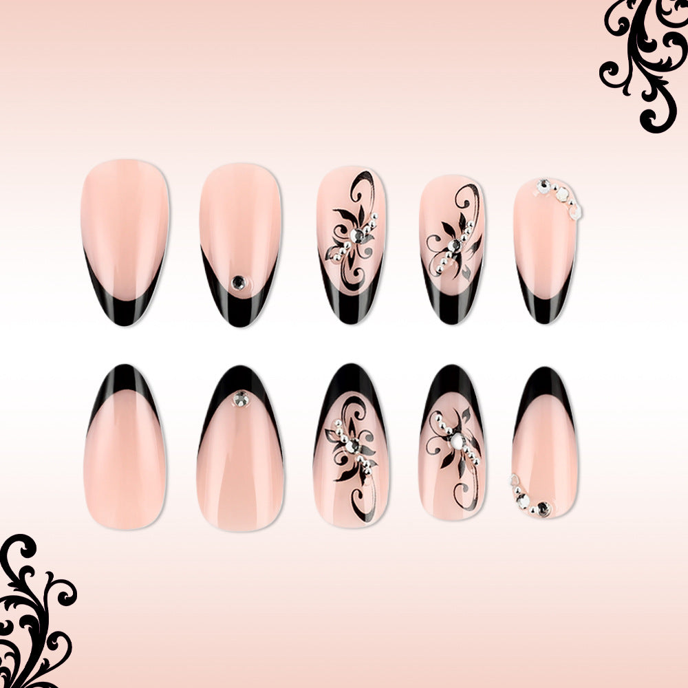 Elegant Sculpted Stiletto Press-On Nails Kalsten