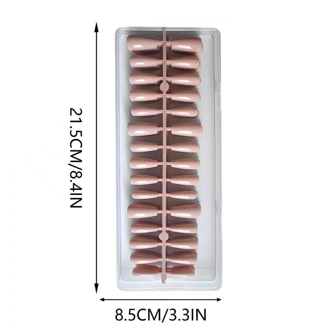 Elegant Long Press-On Nail Extensions Kalsten