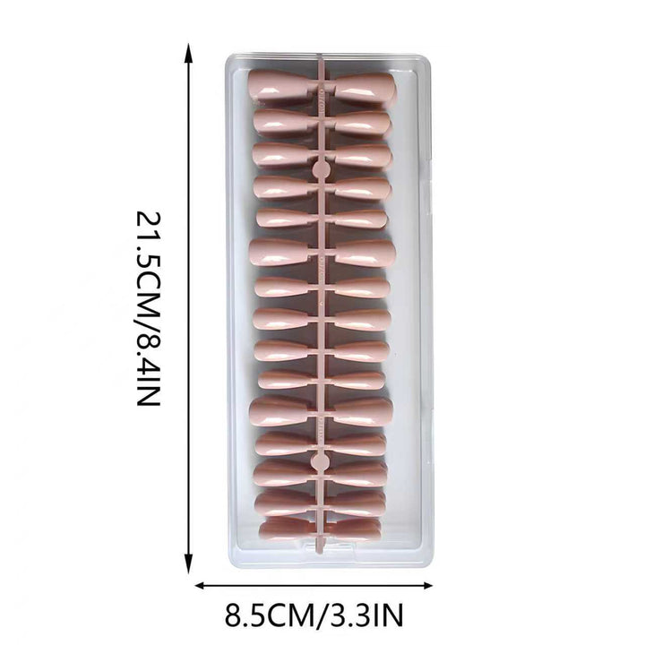 Elegant Long Press-On Nail Extensions Kalsten