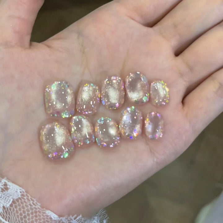 Glittering Press-On Nail Tips Kalsten