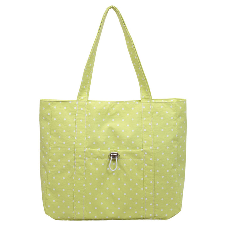 Versatile Polka Dot Tote Bag