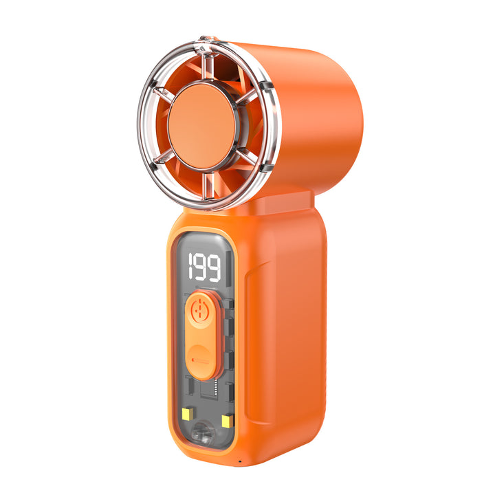 Women's Portable High-Performance Blower Fan with Digital Temperature Display Kalsten