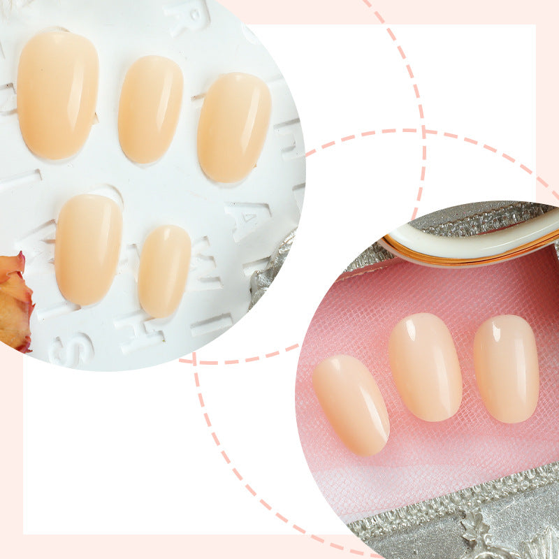 Premium Press-On Nail Set with Natural Finish Kalsten