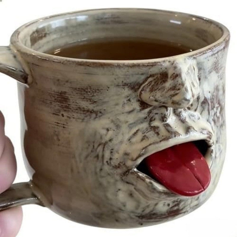 Funny coffee mug in face design Kalsten