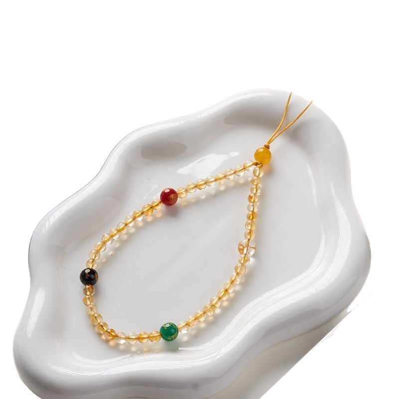 Colorful Beaded Phone Charm Kalsten