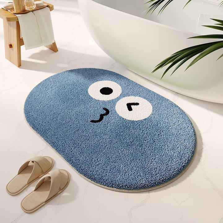 Fun Monster-Themed Bath Mat