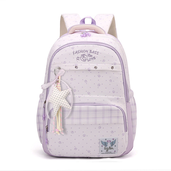 Decorative Floral Print Backpack Kalsten
