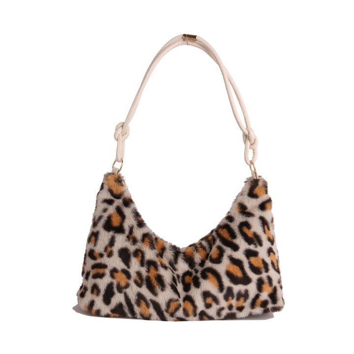WoLuxurious Faux Fur Hobo Bag Kalsten