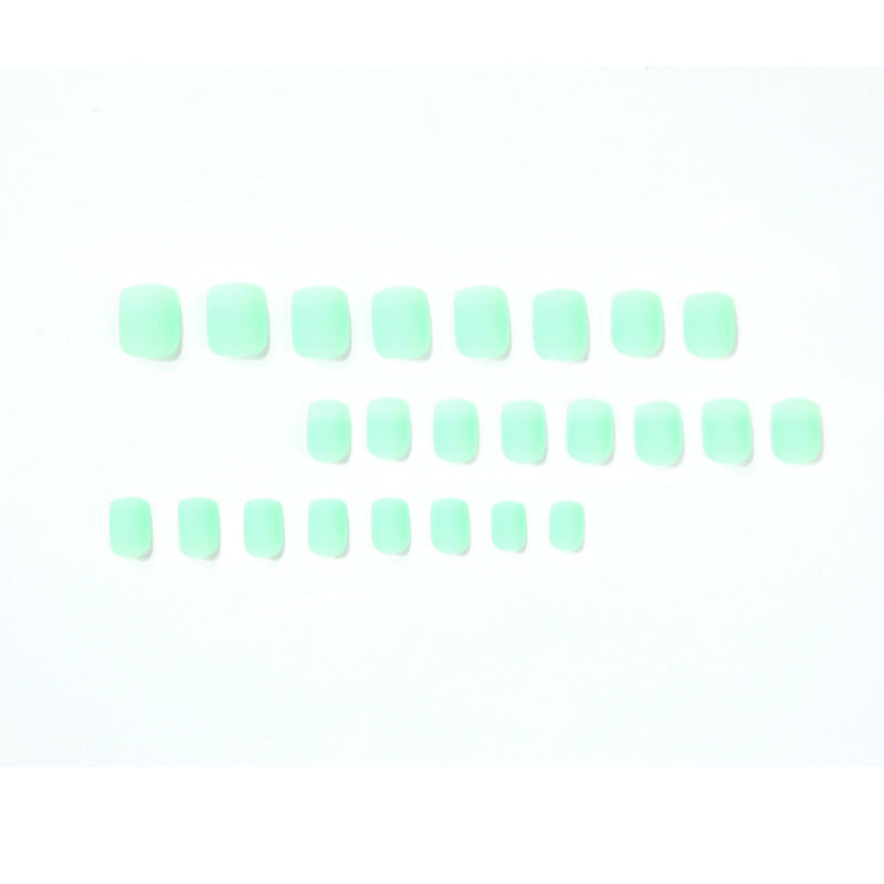 Fashionable nail art with matte finish and heart design Kalsten
