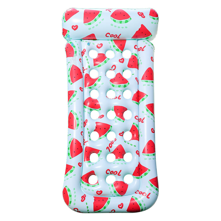 Women's Inflatable Swimming Ring with Watermelon Design Kalsten