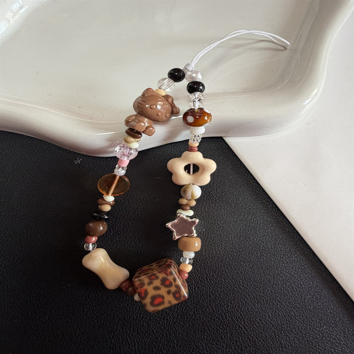 Decorative Charm Beaded Lanyard Kalsten
