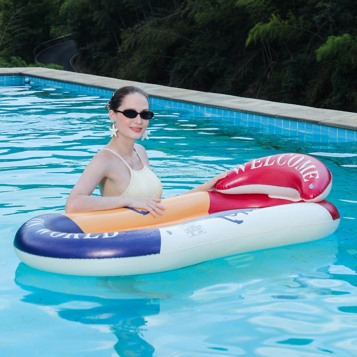Women's Inflatable Comfort Lounge with Maritime Design Kalsten