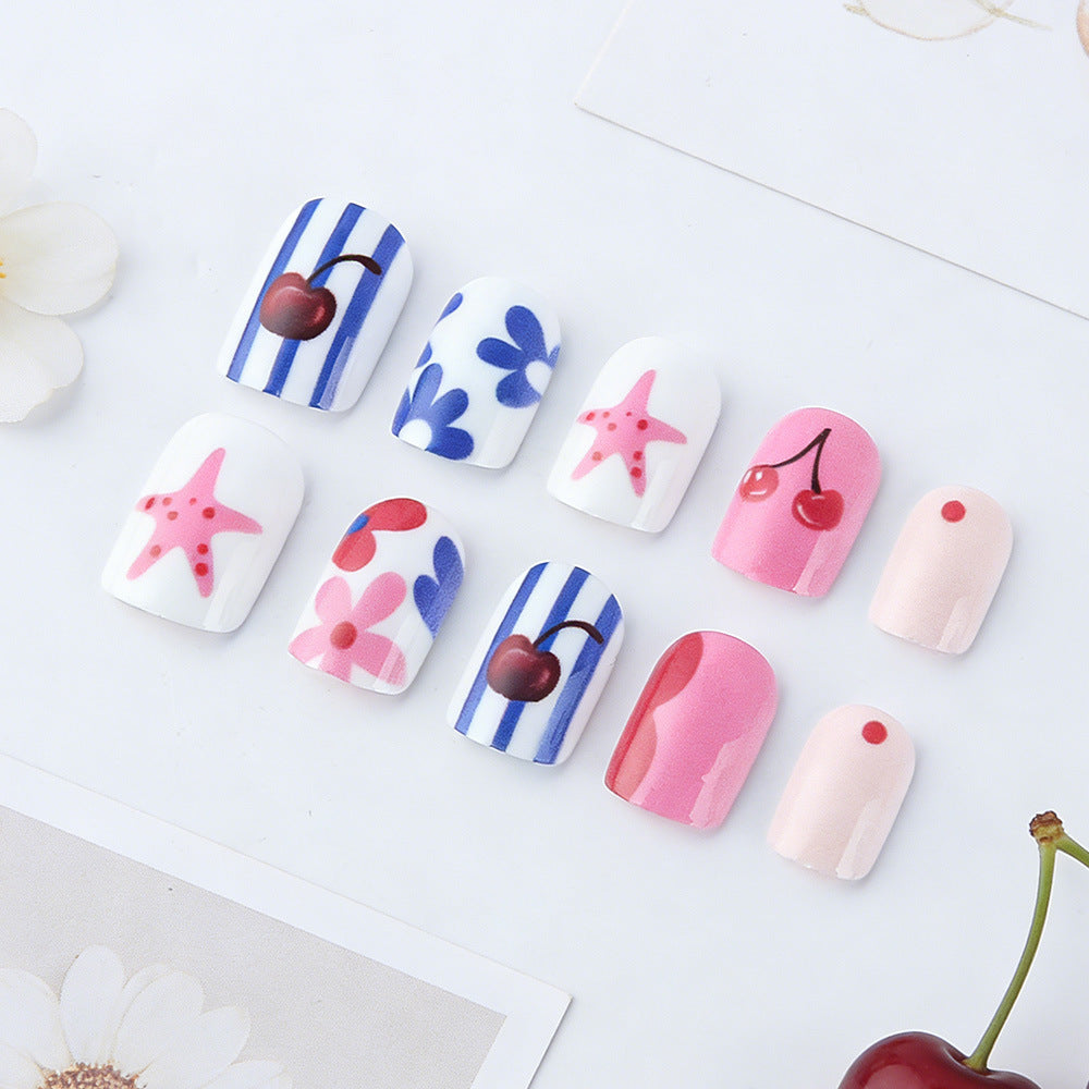 Creative Cherry Blossom Nail Art Kalsten