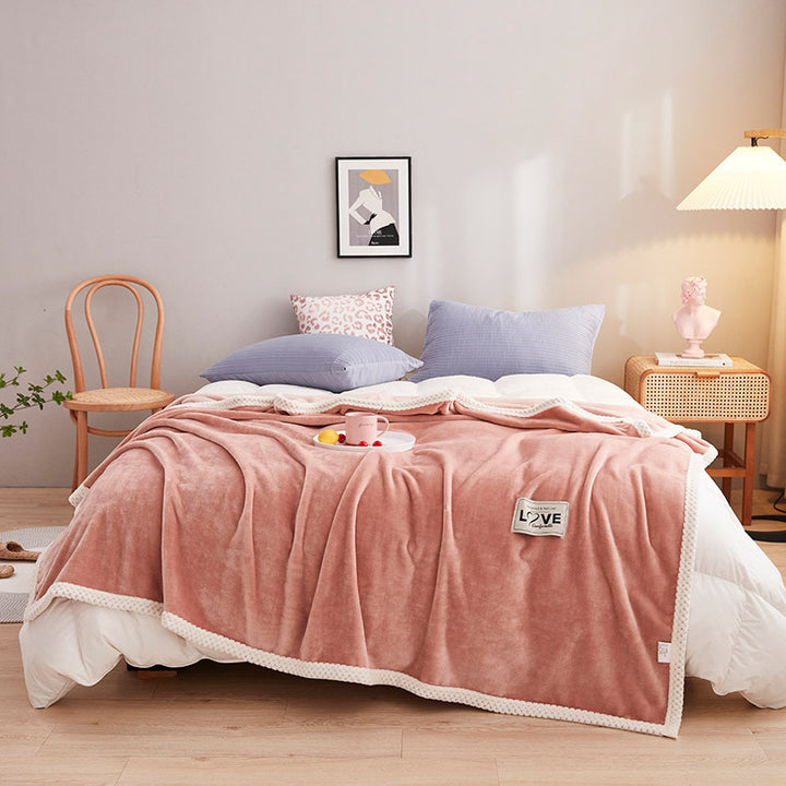 Women's cozy blanket with playful cloud pattern Kalsten