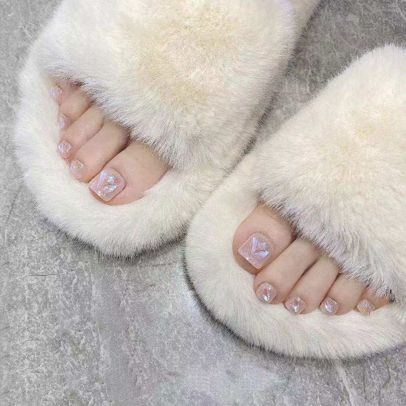Decorative Crystal-Embellished Press-On Nails Kalsten
