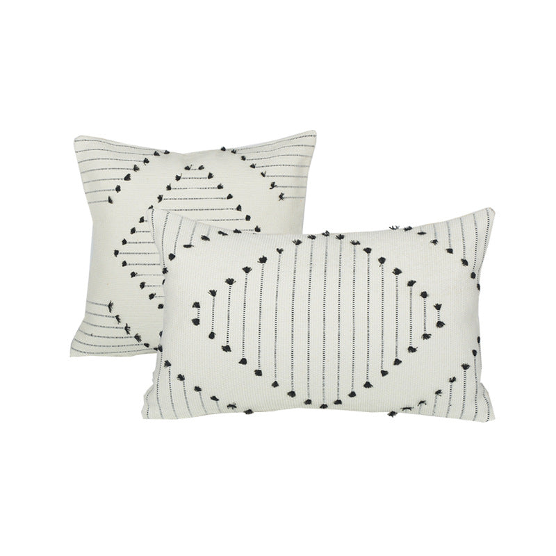 Geometric Pattern Decorative Cushion