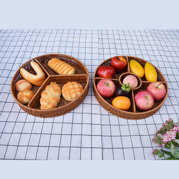 Artisan Woven Serving Platter Kalsten