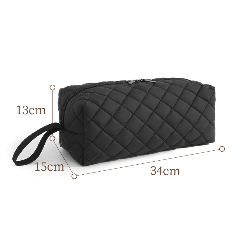 Quilted Animal Print Makeup Bag Kalsten