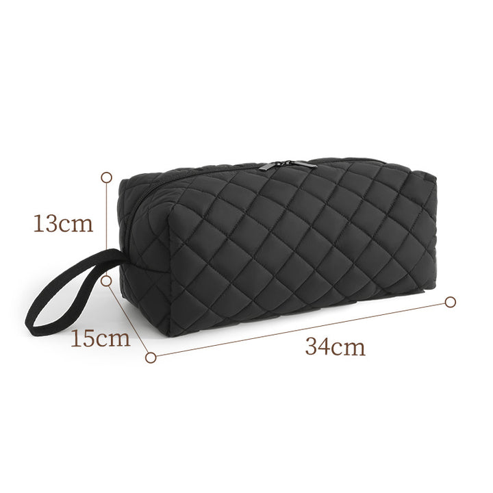 Quilted Animal Print Makeup Bag Kalsten