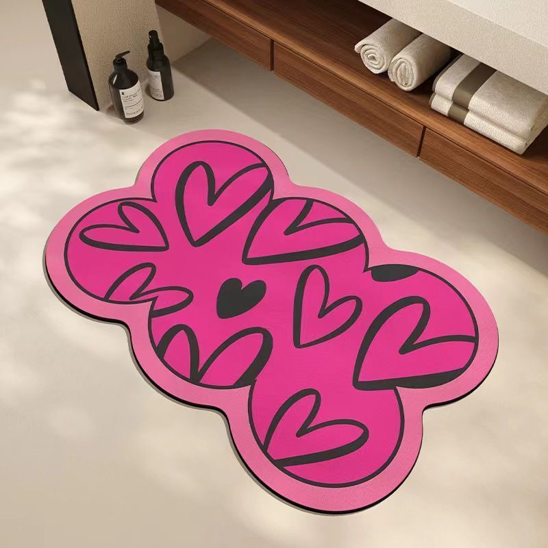 Modern Absorbent Bath Mat