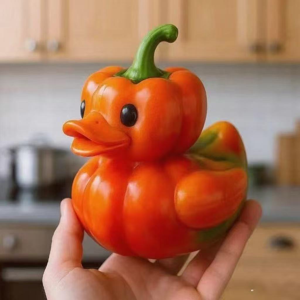 Funny Decor Rubber Duck with Sprinkles Kalsten