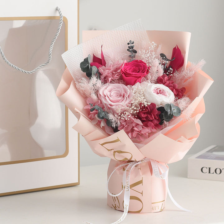 Elegant Faux Flower Bouquet