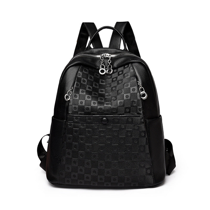 Fashionable Textured Backpack Kalsten