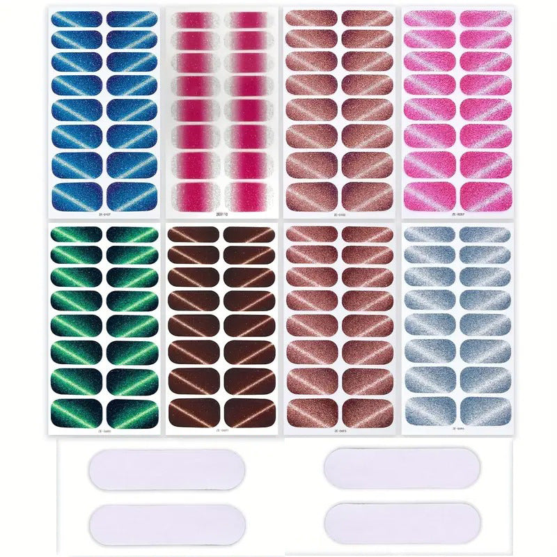 Sparkling Nail Art Stickers