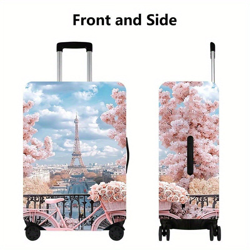 Ladies' hard shell suitcase with romantic Paris motif Kalsten